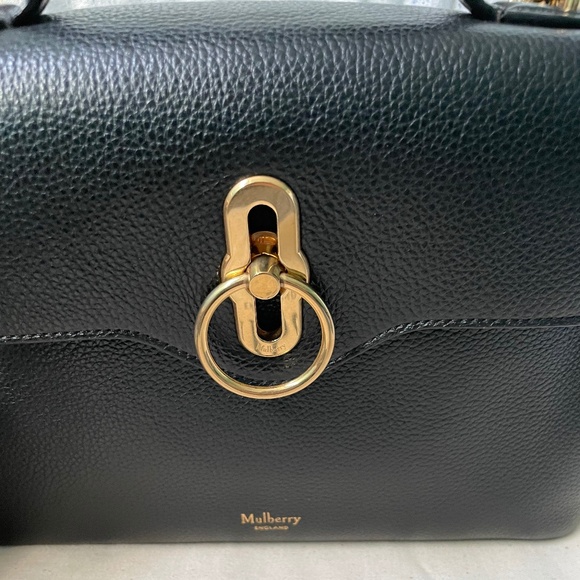 Mulberry Black Mini Seaton - Picture 9 of 16